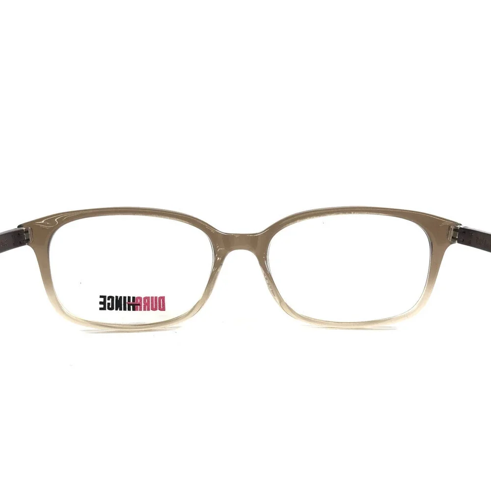 Durahinge Eyeglasses Frames DURAHINGE13 WALNUT FADE Rectangle Full Rim 53-17-140